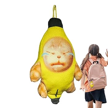 バナナ猫 Amazon.co.jp: バナナキャット 10cm バナナキャットおもちゃ